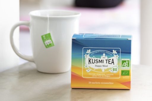 Kusmi Tea : Happy Mind, une infusion 100% bio