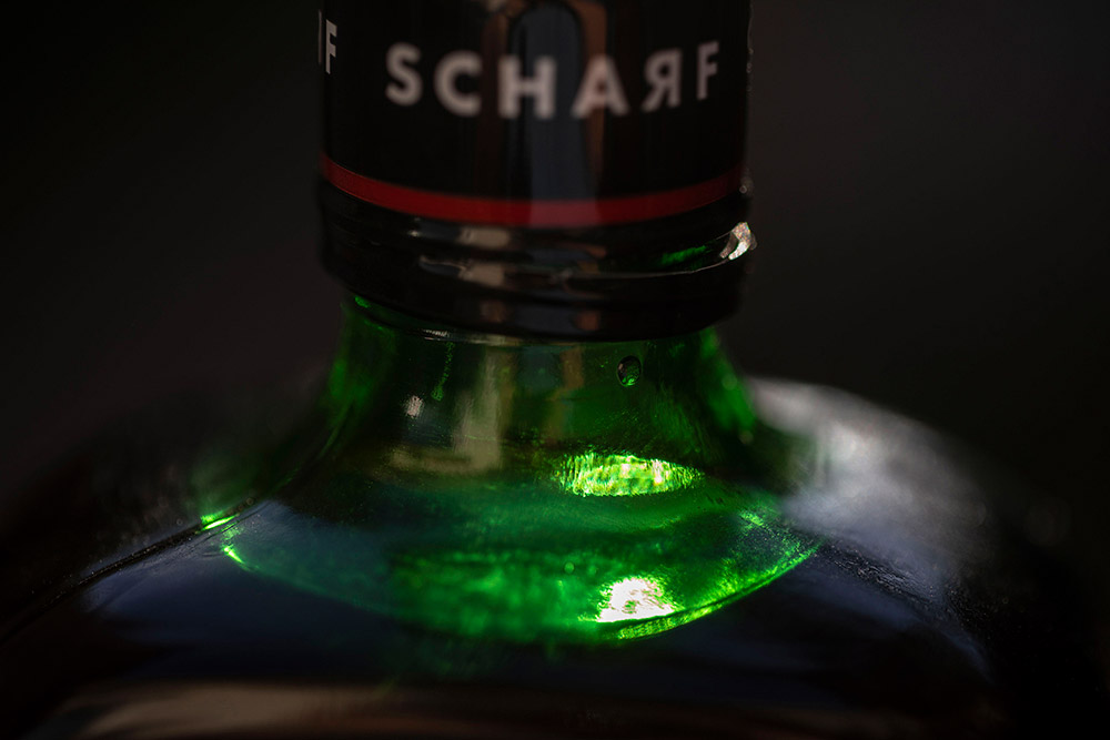 Scharf - une liqueur étonnante à découvrir.