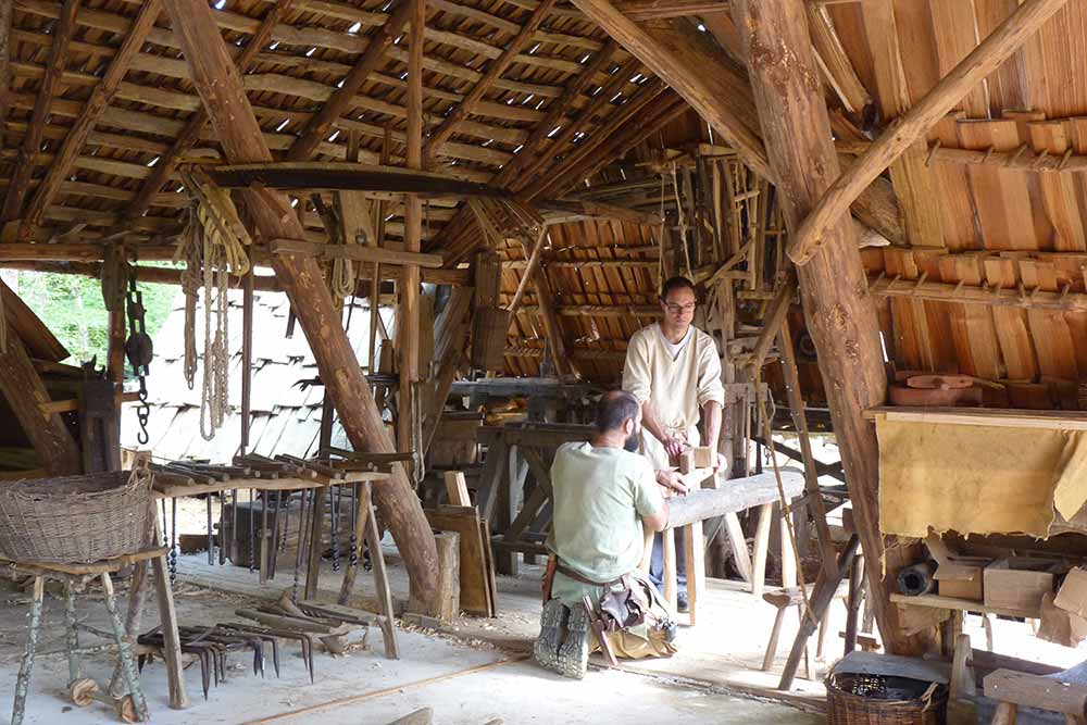 La Puysaye - L'atelier des charpentiers