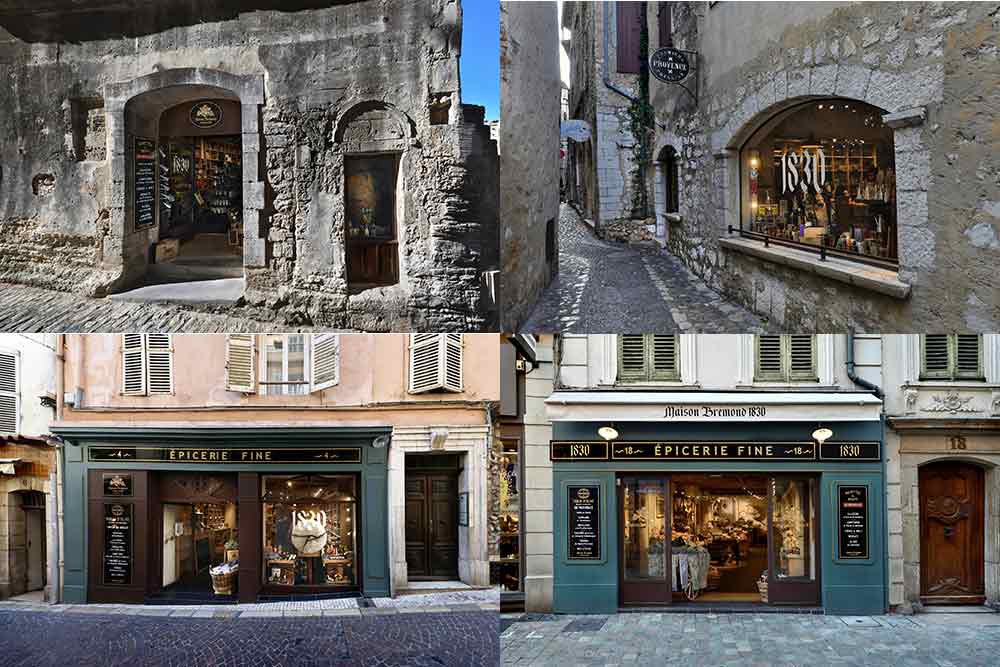 Maison Brémond 1830 - les boutiques