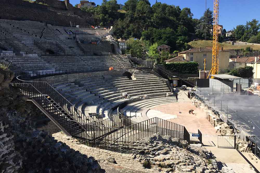 Le théâtre antique finit sa restauration