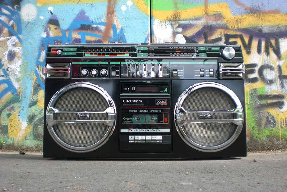 Radio Cassettes des années 1980