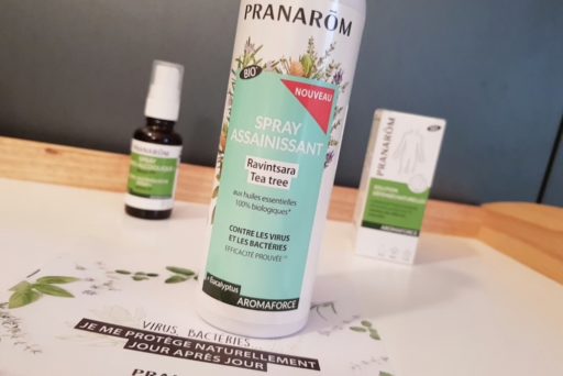 Pranarôm : les sprays Aromaforce pour chasser virus et bactéries.