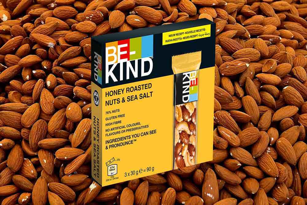 Be-Kind - Honey Roasted Nuts & Sea Salt