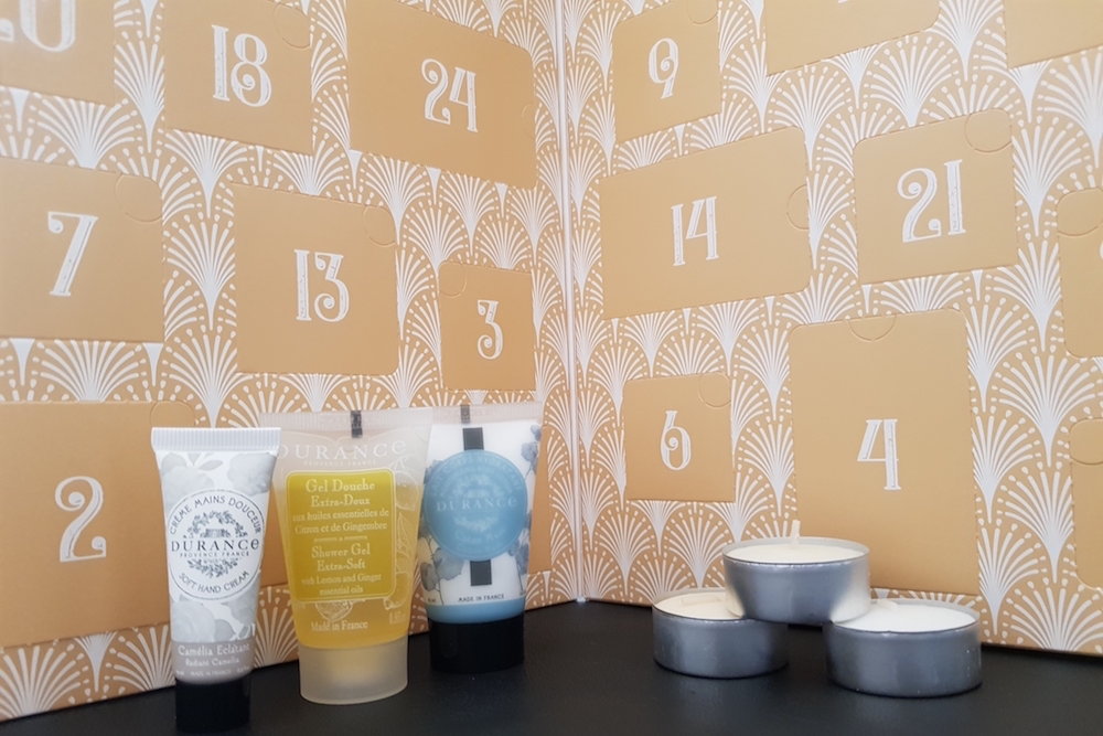 Durance : un calendrier de l’Avent 2 en 1 mixant cosmétiques et… bougies