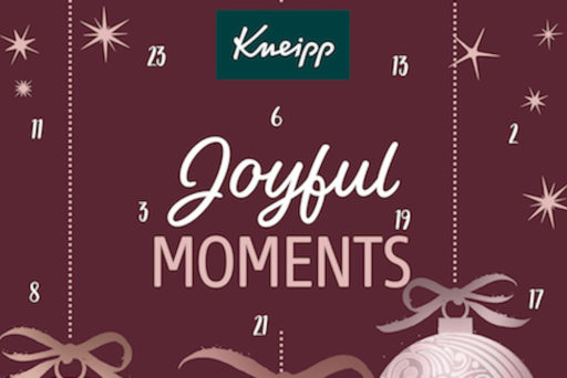 Kneipp : Joyful Moments, un calendrier de l’Avent spécial bien-être