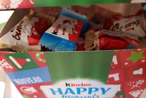 Happy Moments : une boîte cadeau avec les meilleures recettes de Kinder