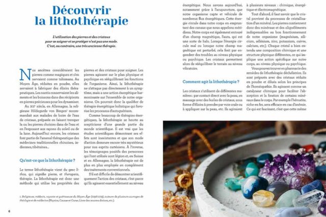 lithothérapie : Le pouvoir des pierres et des cristaux