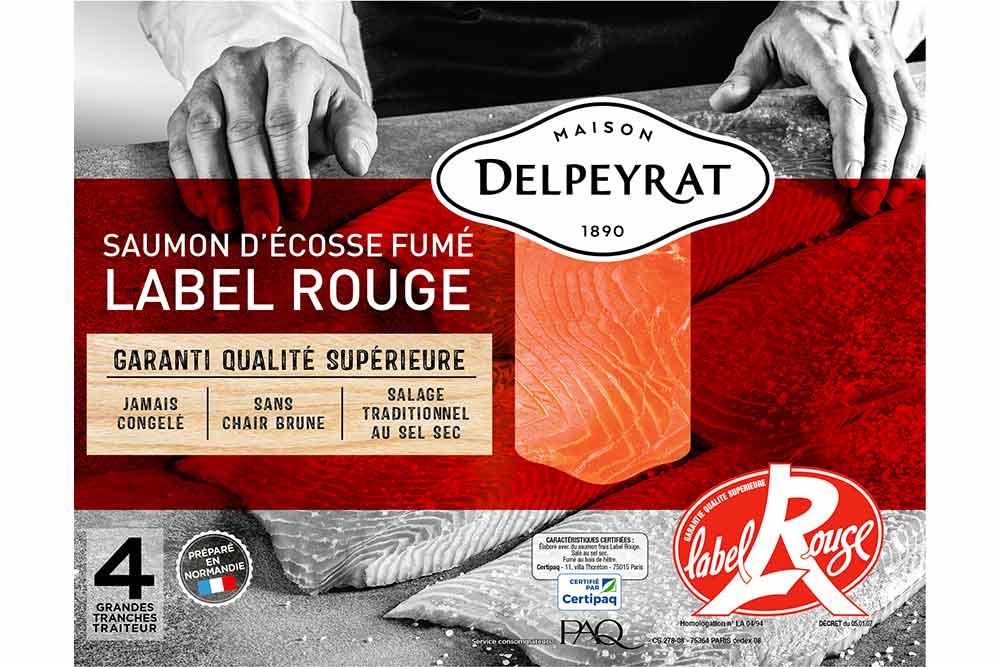 Saumon Fumé d'Ecosse Label Rouge