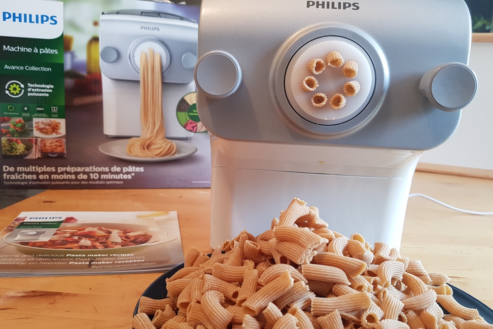 Lasagne Penne Spaghetti Fettuccine PHILIPS Machine à Pâtes Automatique 4 Types 