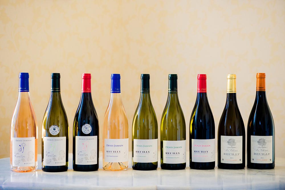 Collection des vins du Domaine Jamain