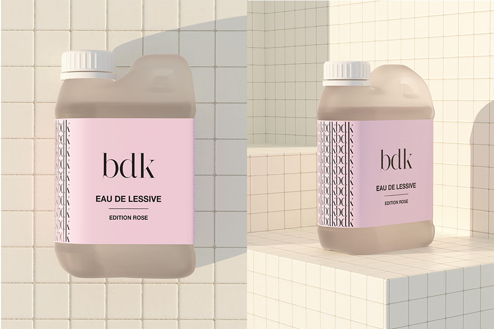 Eau de lessive - une spécialité parfumé signée BDK