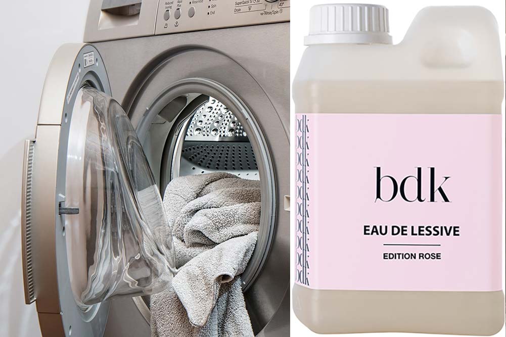 Eau de lessive - une spécialité parfumé signée BDK