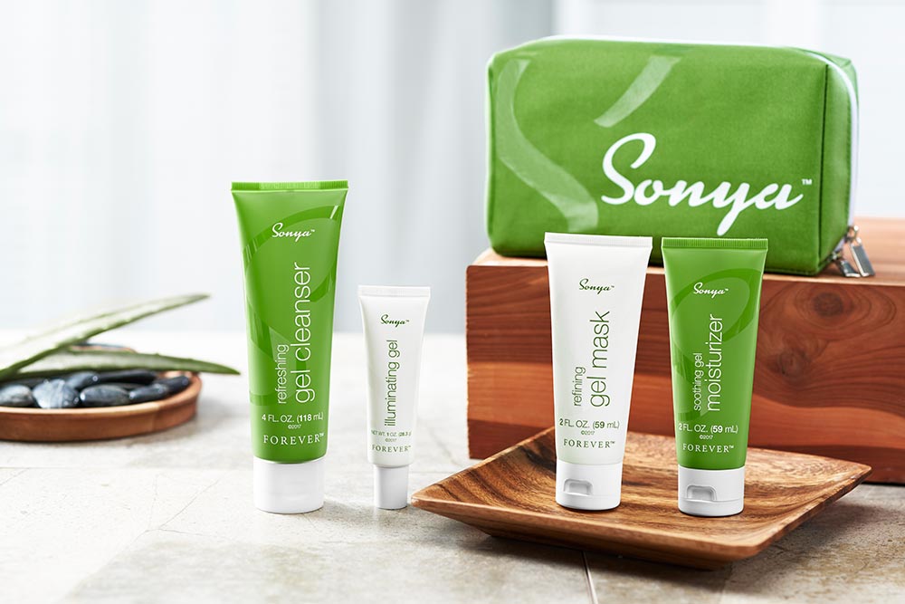 Sonya - une gamme de produits pour les peaux mixtes