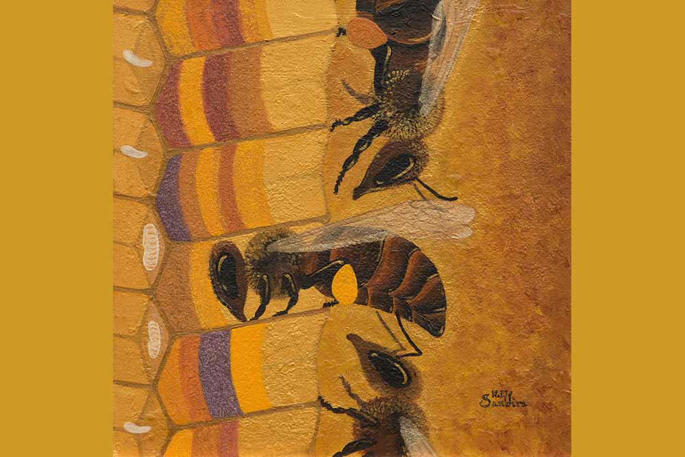 La Déva des abeilles - un livre passionnant sur la vie des abeilles