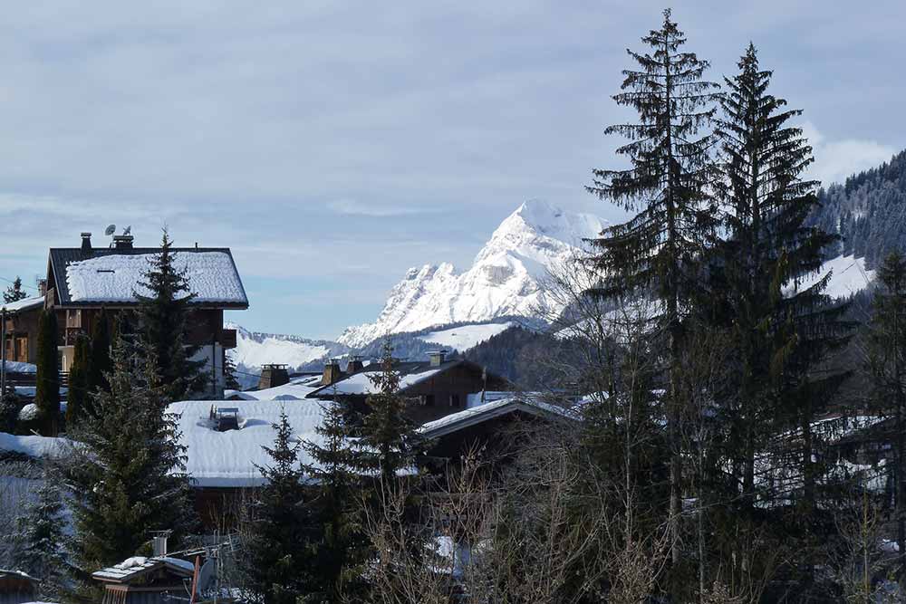 Jolie vue depuis notre balcon à la Belle au Bois (prise au téléobjectif) 