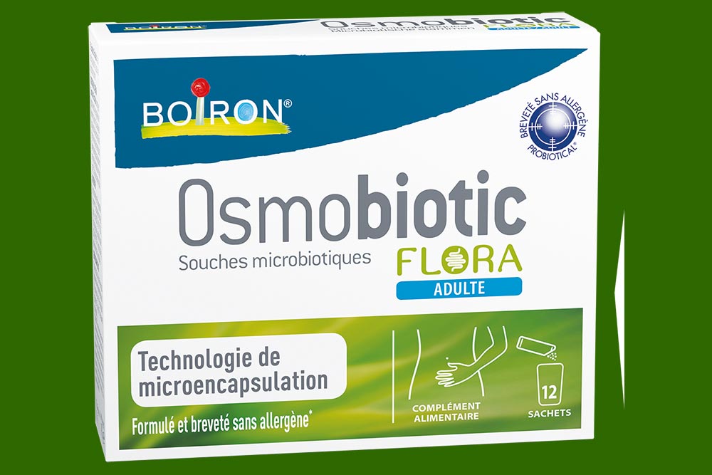 Osmobiotic Flora - une gamme de pro biotiques bon pour vos intestins 