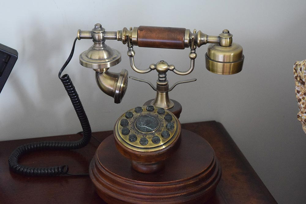 Téléphone des années 1900