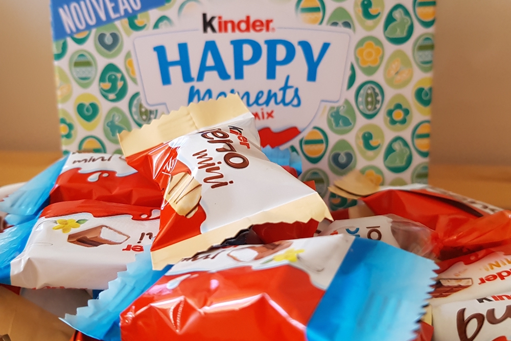 Coffret Chocolat Happy Moments Mini Mix Kinder 162 g