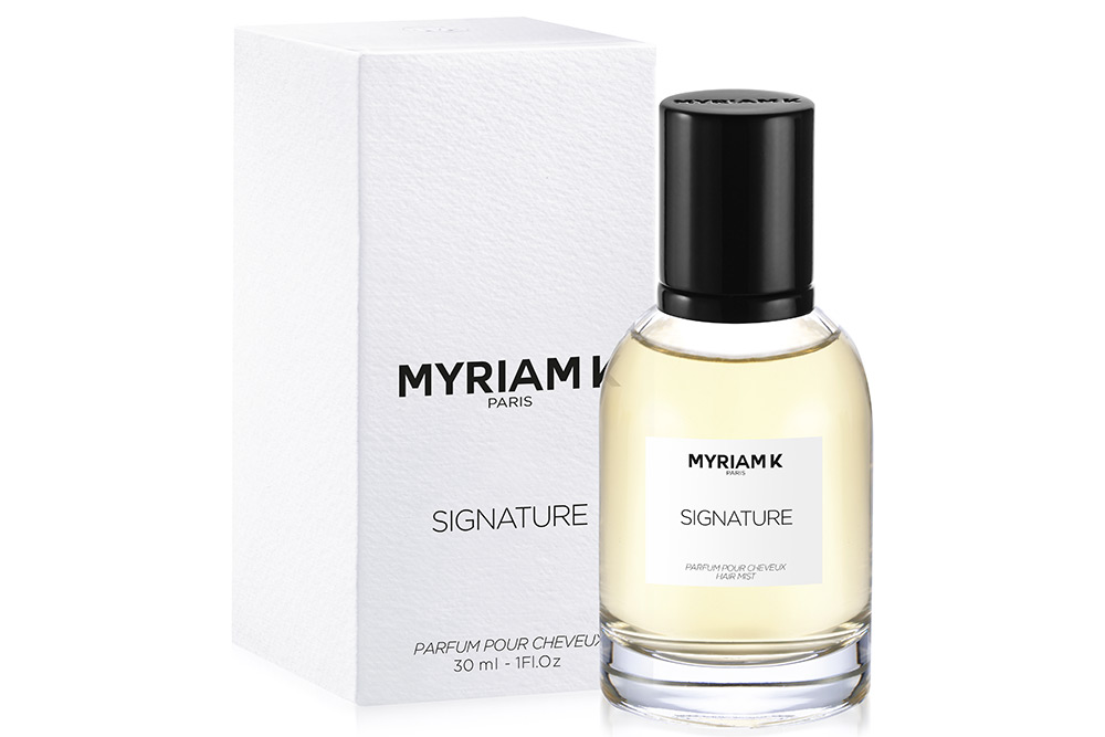 Parfums cheveux - signature de Myriam K Paris