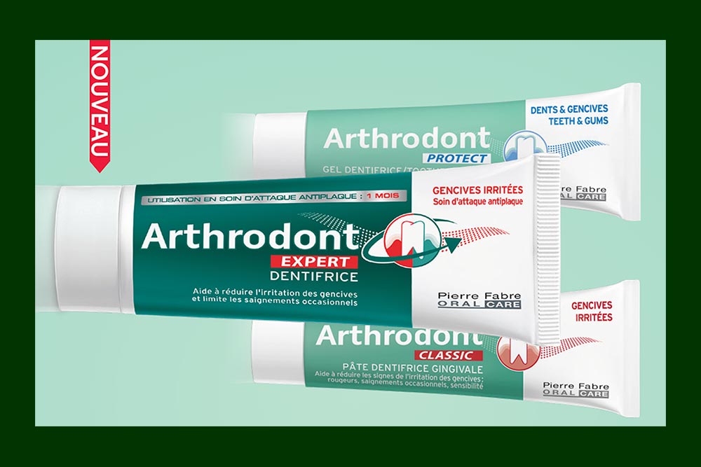 Arthrodont - la gamme de soin pour les gencives