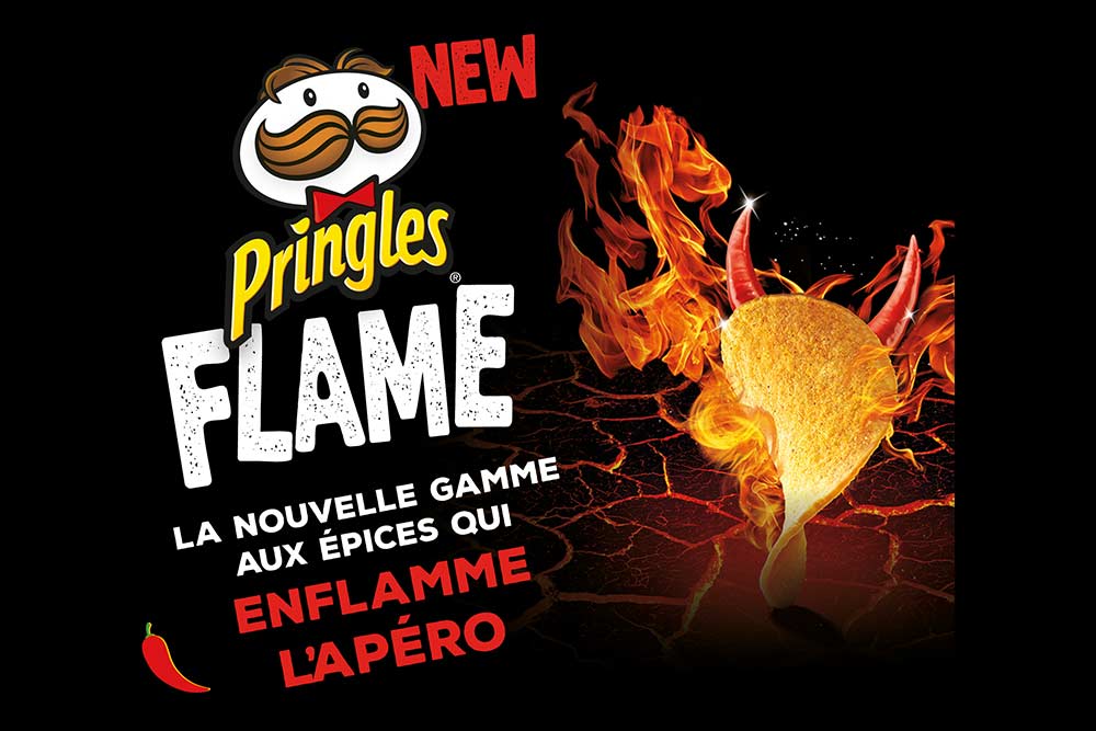 Les Pringles Flame : des tuiles pimentées qui mettent le feu à la bouche