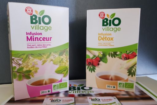 Bio Village : Détox et Minceur, deux nouvelles infusions 100% bio