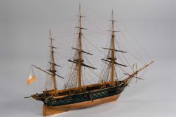 Maquette de la frégate La Belle Poule