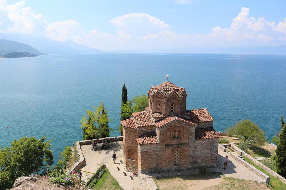 Une belle église de Macédoine, le pays d'Alexandre Legrand