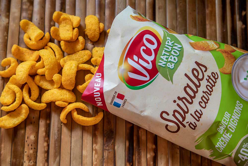 Spirale de saveurs - avec les chips Vico