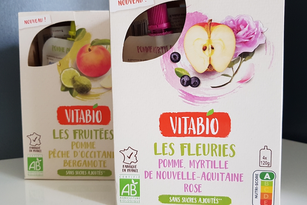 Vitabio : deux nouvelles recettes inédites de gourdes de fruits pour adultes 