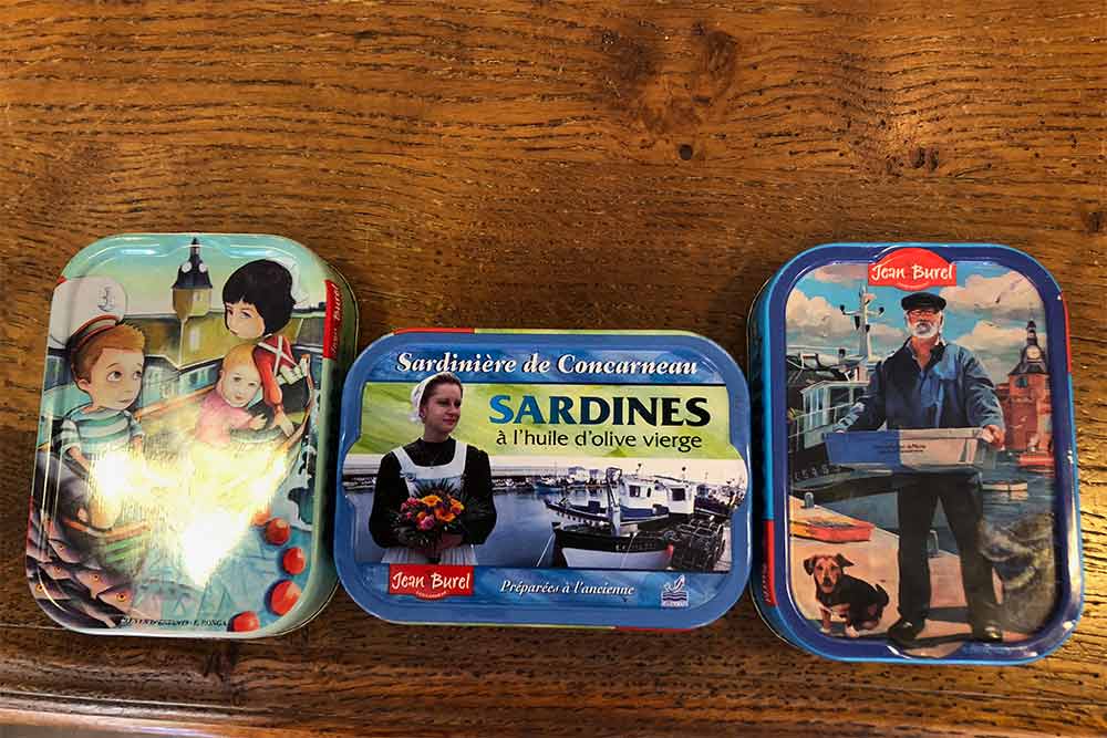 Boites de sardines