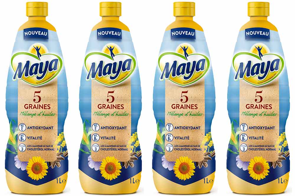 Carapelli - Maya 5 Graines, une huile bonne pour la santé