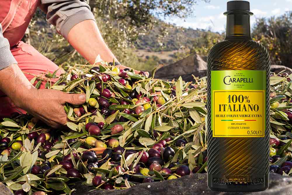 Carapelli - une huile 100% bio et 100% Italienne