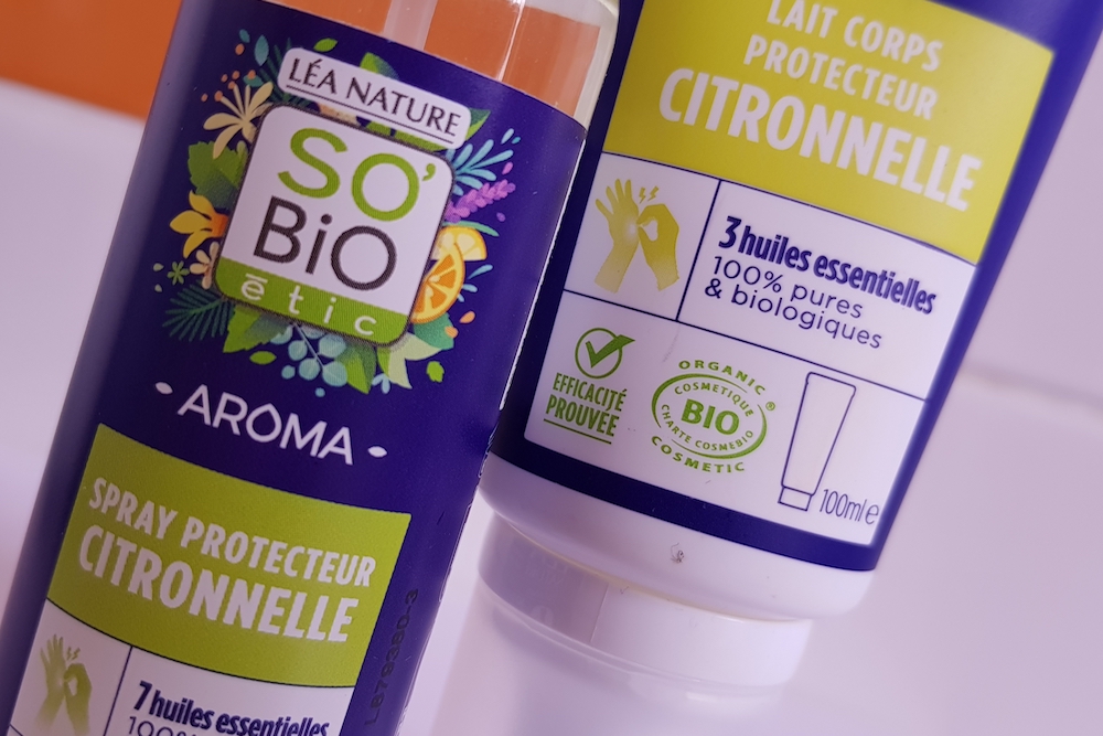 SO’BiO étic : trois produits anti-moustiques aux huiles essentielles pour l’été