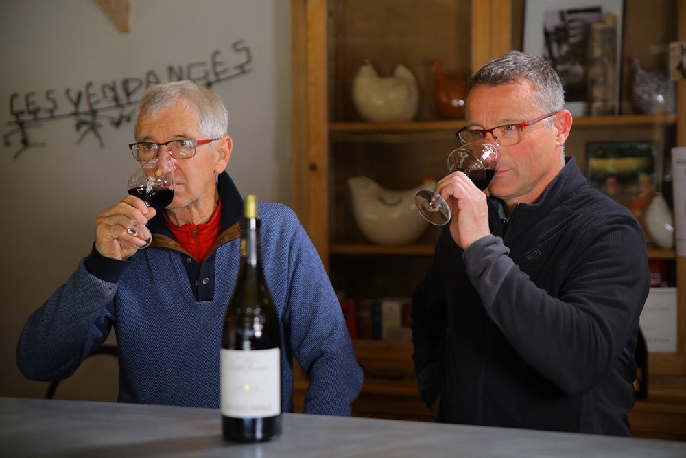 Les deux frères qui dirigent le Domaine Saint Firmin