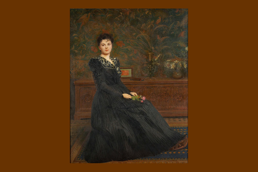 Portrait de Marguerite Ymart (future épouse),