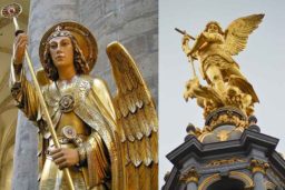 Archange Gabriel - c'est lui qui a demandé la construction de l'Abbaye du Mont-Saint-Michel