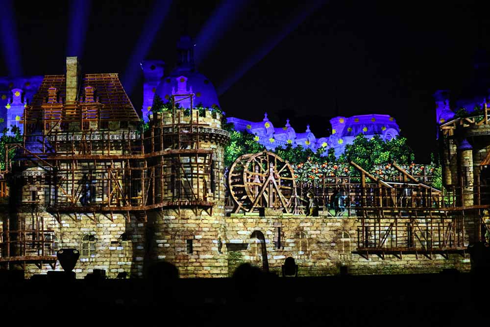 Le Rocher des Trésors - spectacle au château de Chantilly