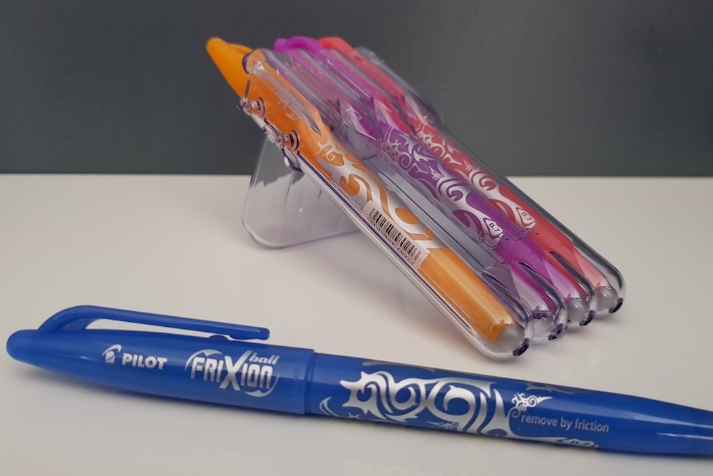 Pilot FriXion : des stylos rechargeables pour réduire l’impact environnemental