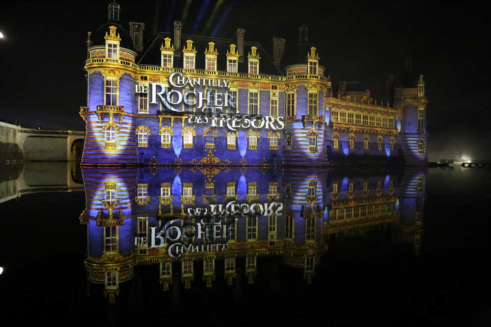 Le Rocher des Trésors - spectacle au château de Chantilly