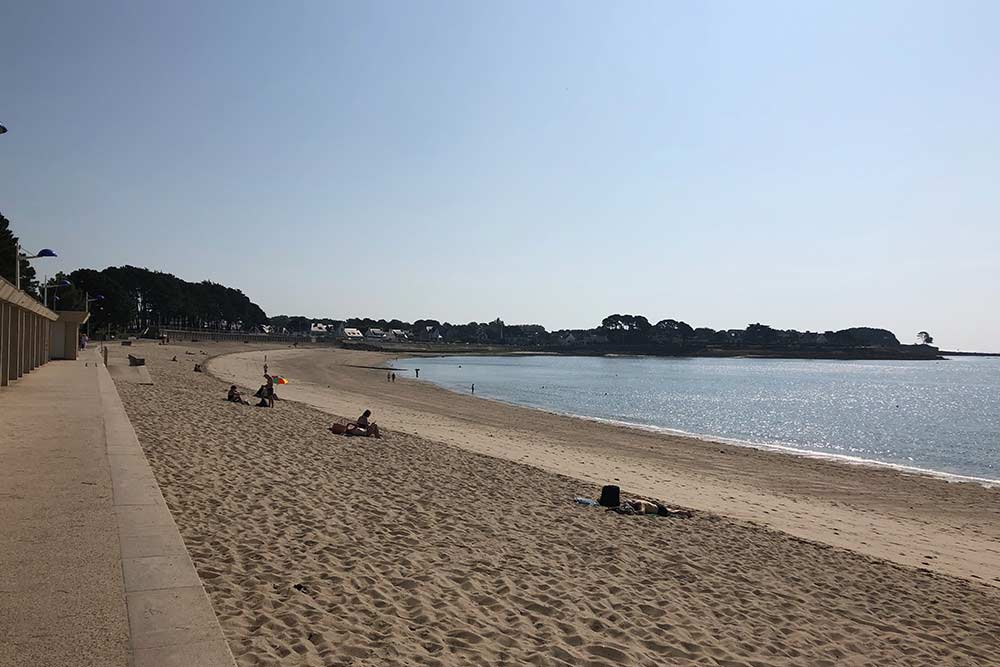 La plage de Bénodet