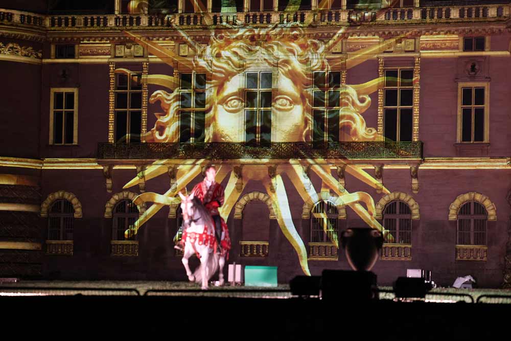 Le Rocher des Trésors - spectacle au château de Chantilly