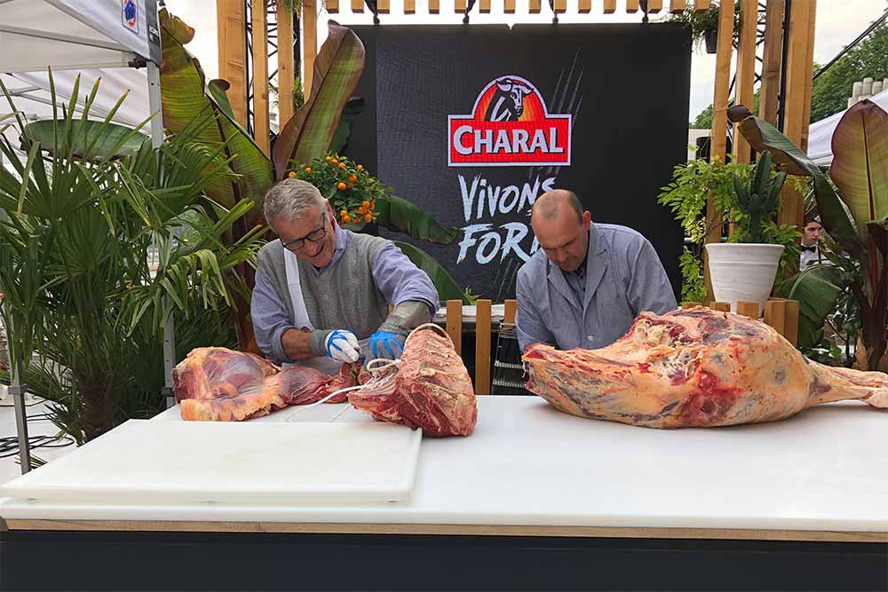 Charal - de la viande de qualité travaillé par les équipes de la marque