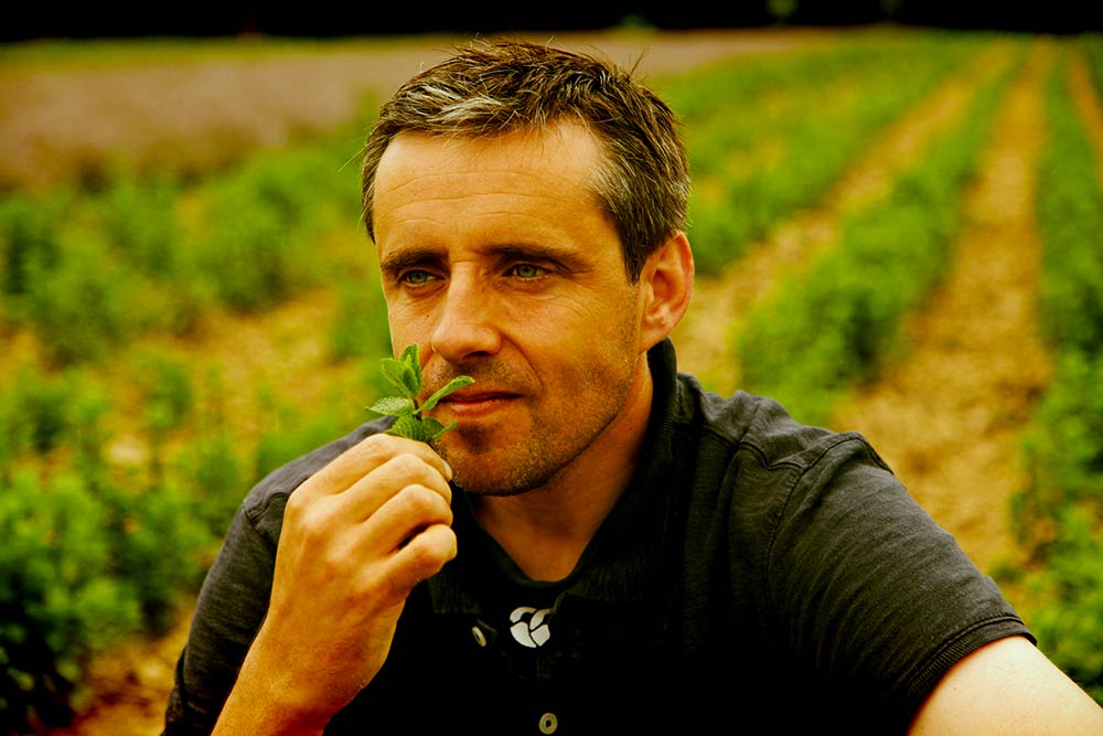 François, Cultivateur de menthe poivrée pour Jardin BiO étic® dans les Pays de la Loire