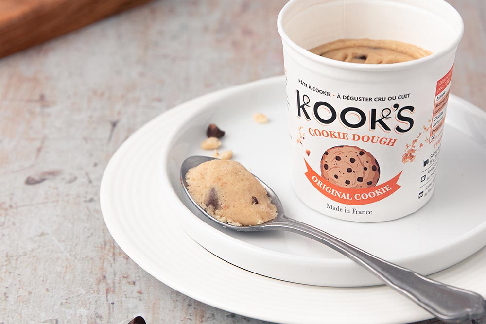 Kook's - La première pâte à cookies à déguster crue ou cuite
