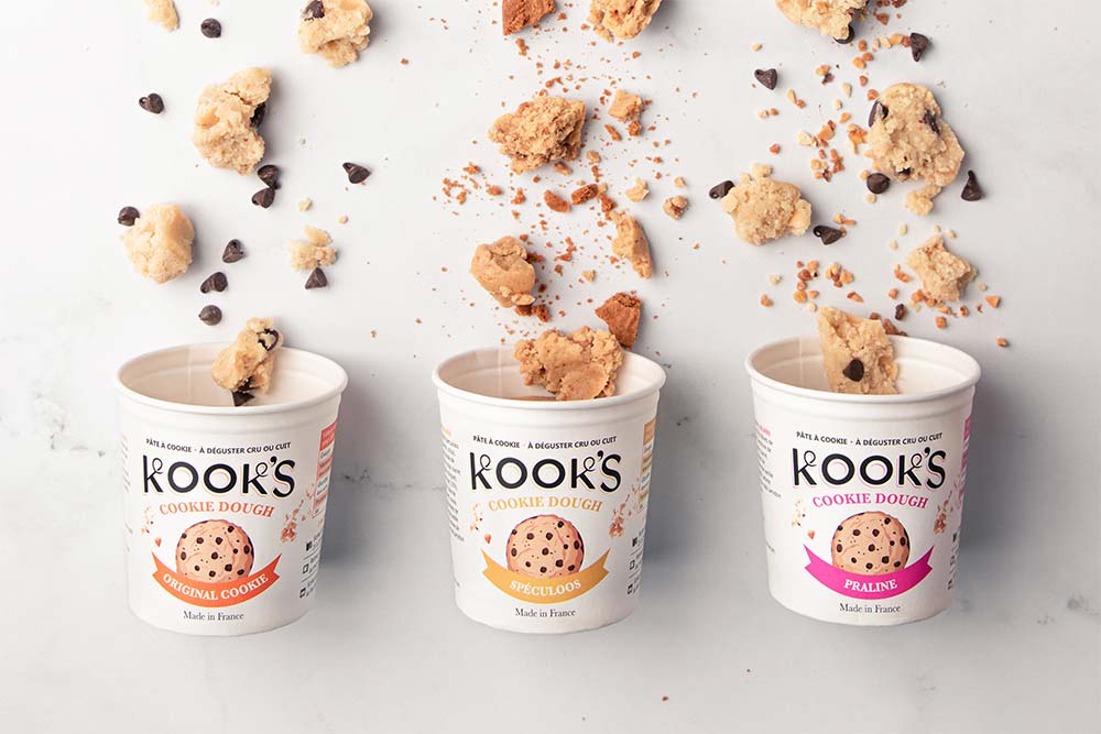 Kook's - La première pâte à cookies à déguster crue ou cuite