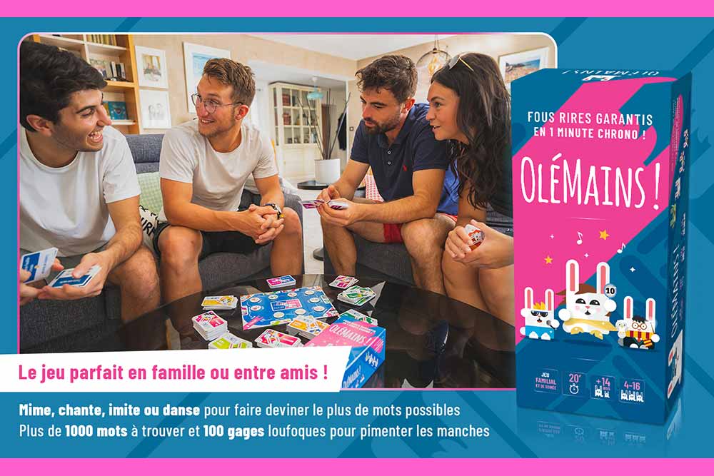 OléMains - un jeu délirant pour adultes et ados...