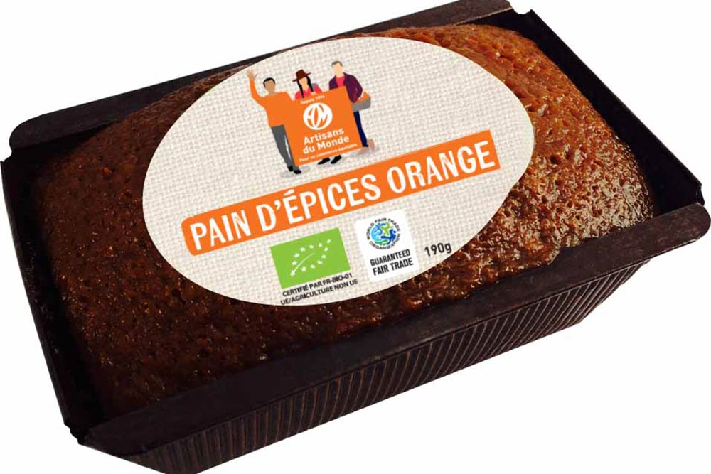 Pain d'épices BIO Orange 190g