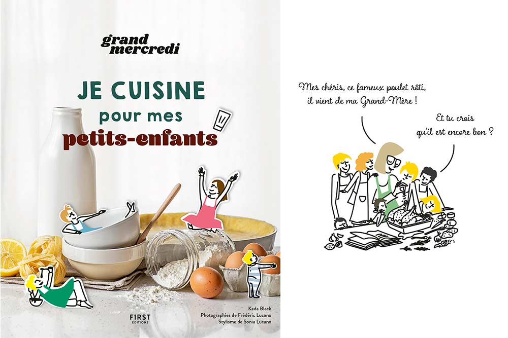 Cuisine - un livre pour réaliser des bons petits plats avec ses petits enfants